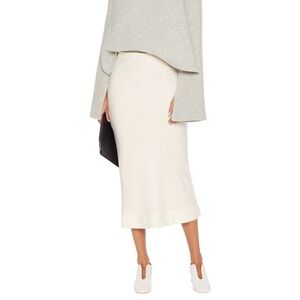 NWT Ellery Tammy Gun crepe midi skirt
